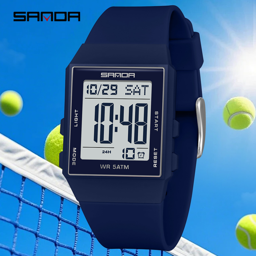 Luxury Watch Shop - Relojes Digitales Casuales para Estudiantes SANDA,