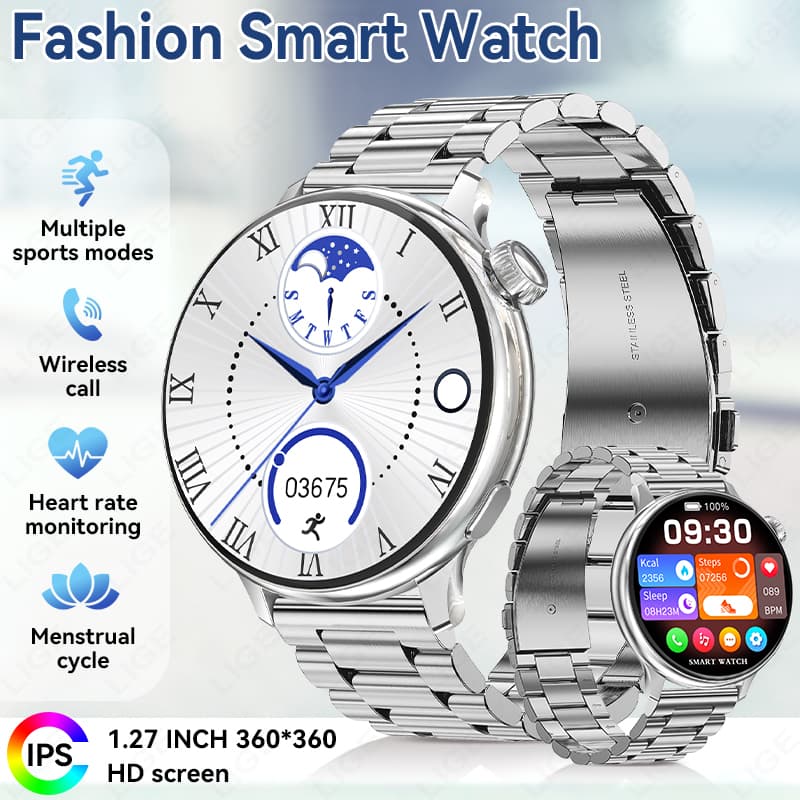 Luxury Watch In The World - Reloj Inteligente Elegante 2026, Monitor de