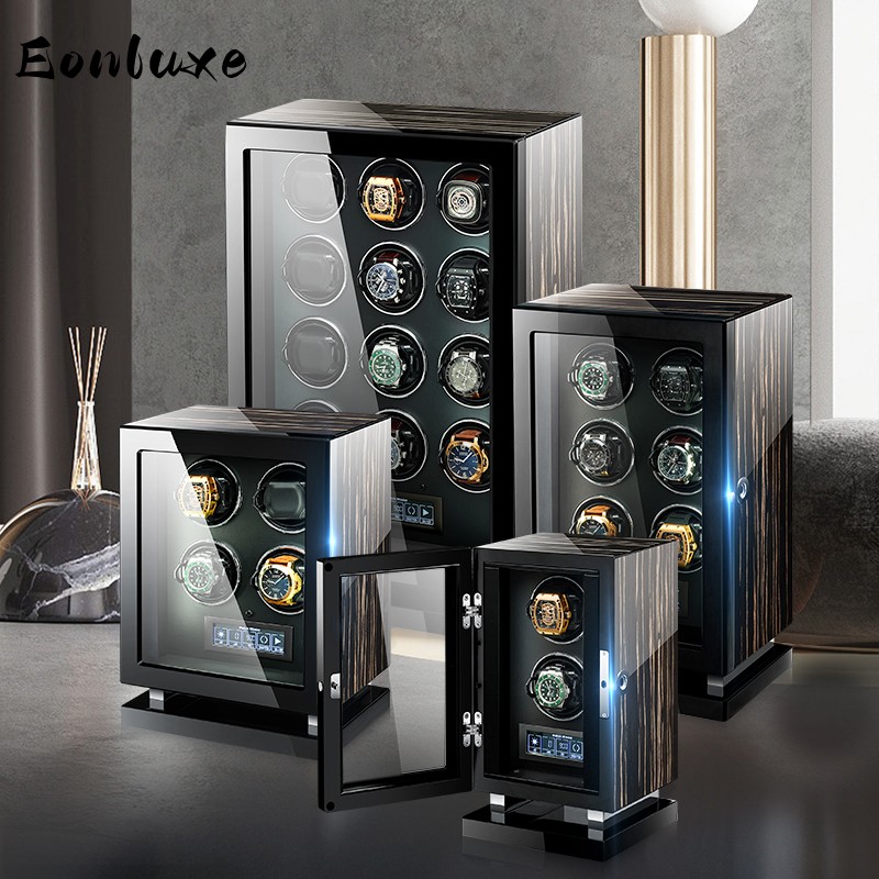 Luxury Watch Winder Box - Eonluxe Caja de Carga Automática para