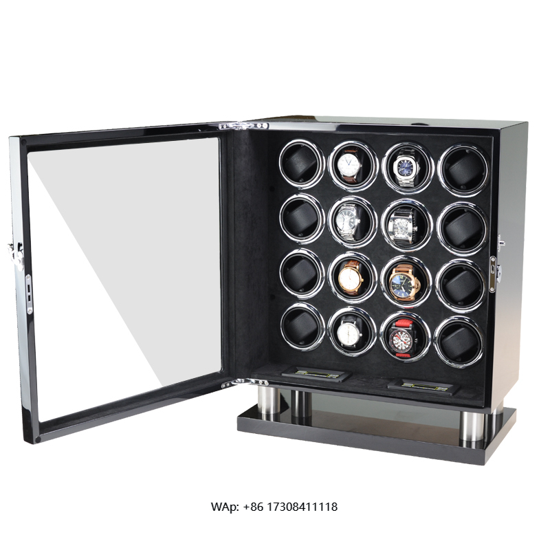 Luxury Watch Winder Box - Caja de Seguridad para Relojes Automáticos