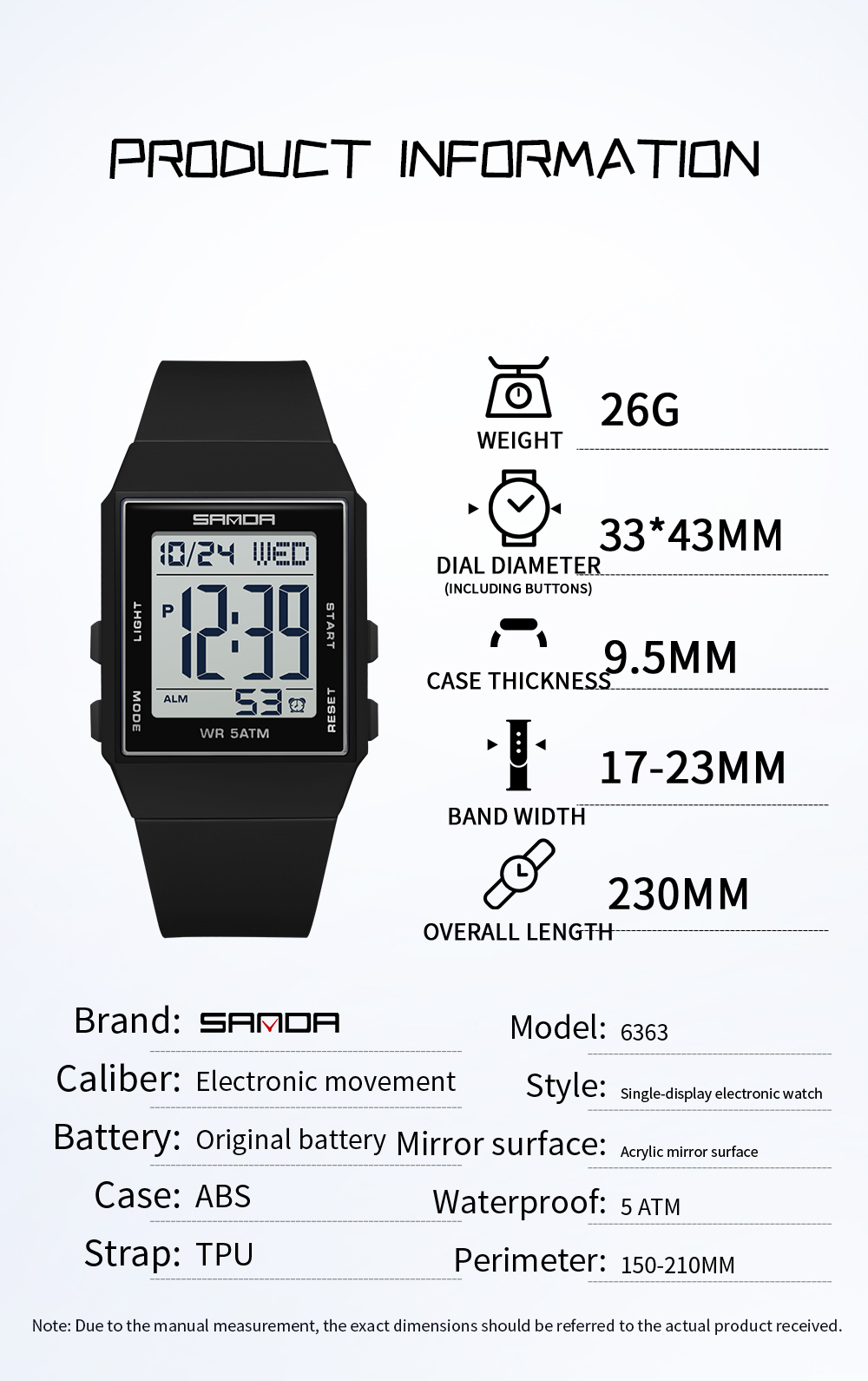 Relojes Digitales Casuales par - Luxury Watch Shop reseña y precio
