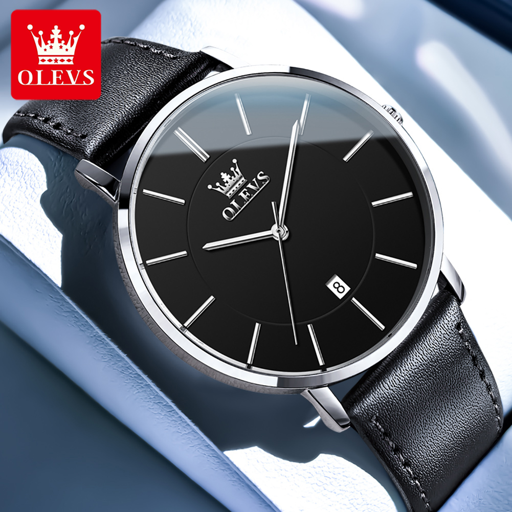 OLEVS ultrafino 6,5mm reloj de - Luxury Watch Sale reseña y precio