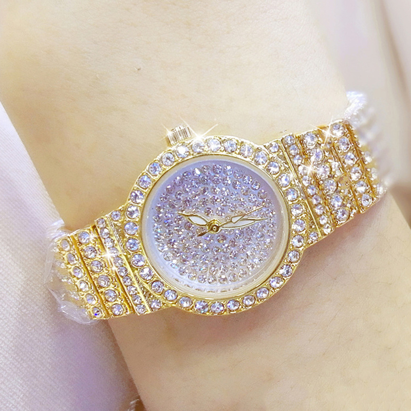 BS-Reloj de pulsera de diamant - Lux Watch reseña y precio