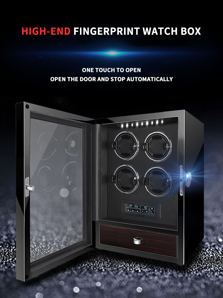 Estuche de Almacenamiento para - Luxury Watch Winder Box reseña y precio