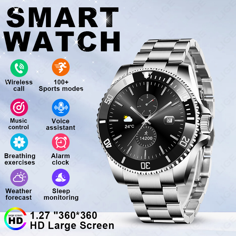 Reloj Inteligente LIGE 2026 co - Luxury Watch In The World reseña y precio