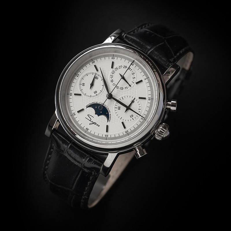 Sugess-reloj mecánico Original - Moonphase Complication Watch reseña y precio