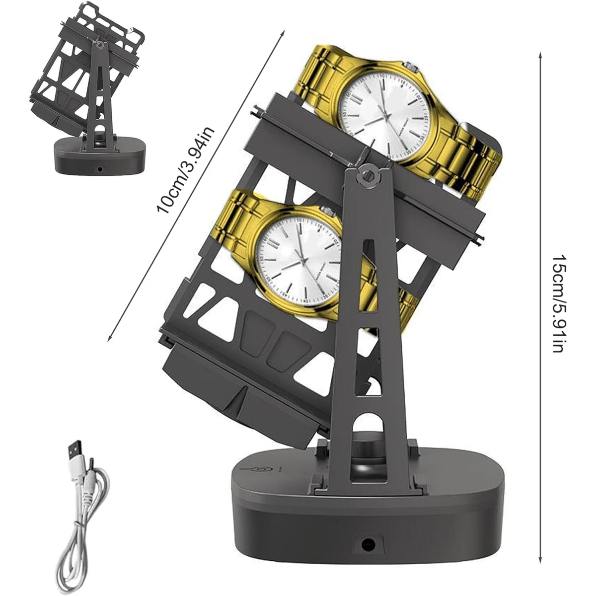 Bobinadora de reloj automática - Luxury Watch Winder Box reseña y precio