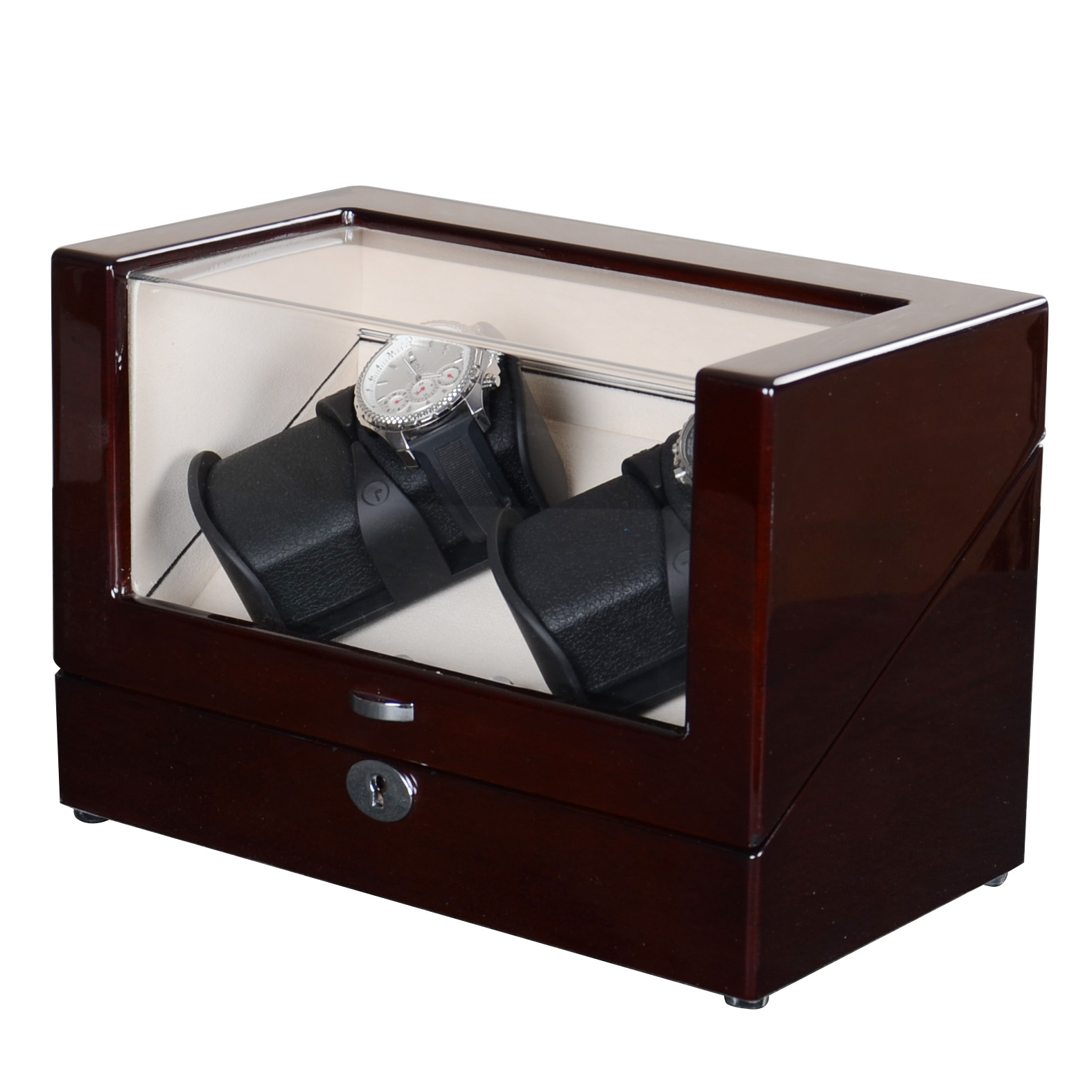 Bobinadora de relojes de lujo  - Luxury Watch Winder Box reseña y precio