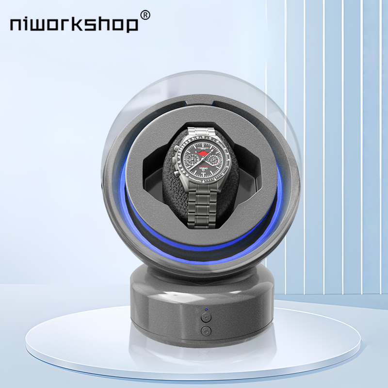Niworkshop-Enrollador de reloj - Luxury Watch Winder Box reseña y precio