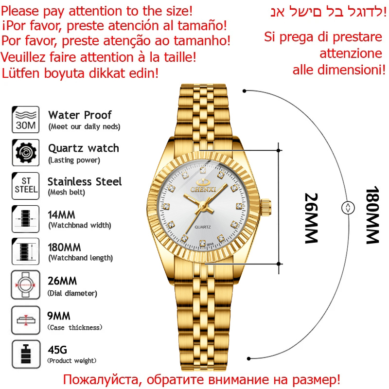 CHENXI, gran oferta, reloj de  - Luxury Watch Sale reseña y precio