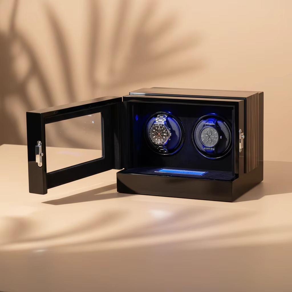 Estuche protector de lujo para - Luxury Watch Winder Box reseña y precio