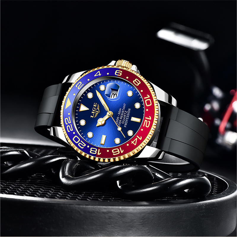 Reloj de Cuarzo LIGE 2026 Nuev - Luxury Watch Display Case reseña y precio