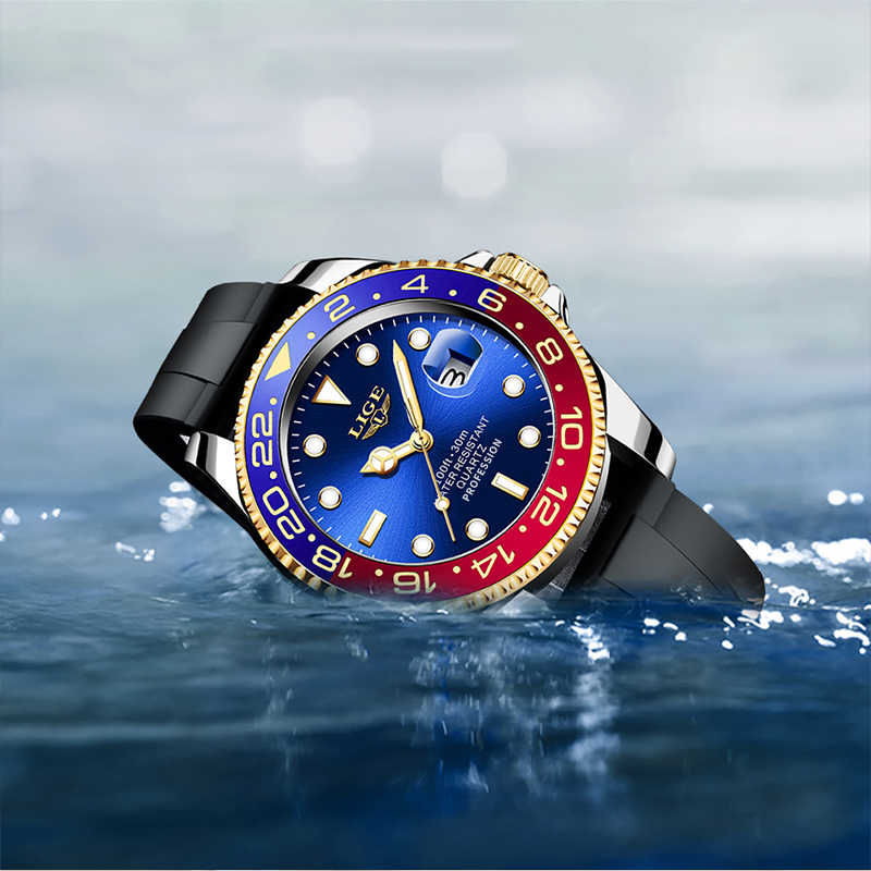 Reloj de Cuarzo LIGE 2026 Nuev - Luxury Watch Display Case reseña y precio