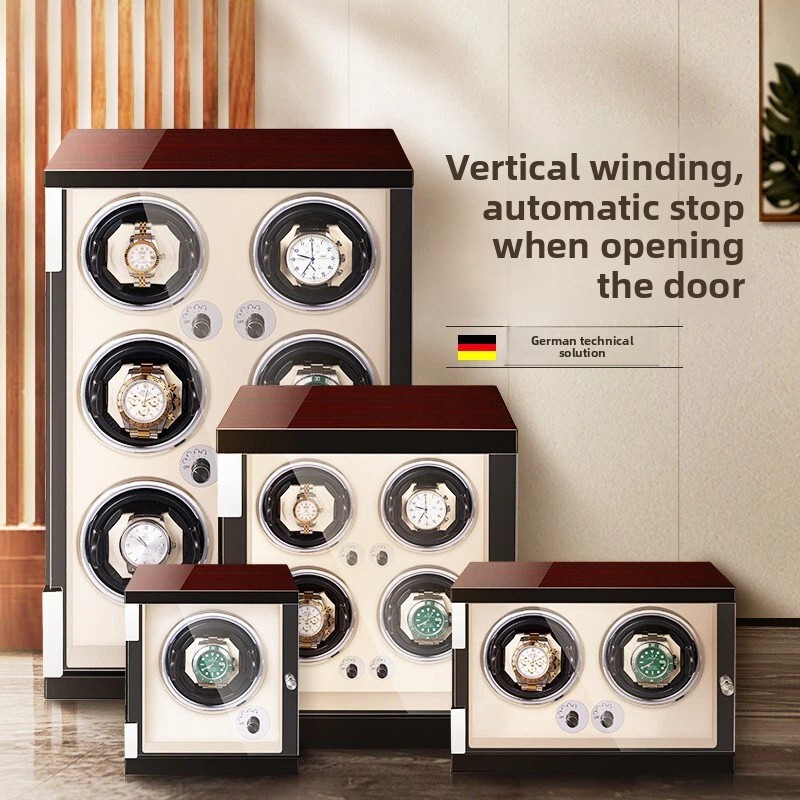Caja Giratoria Automática para - Luxury Watch Winder Box reseña y precio