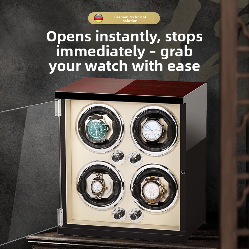 Caja Giratoria Automática para - Luxury Watch Winder Box reseña y precio