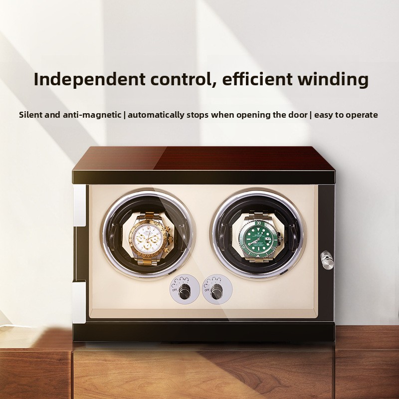 Caja Giratoria Automática para - Luxury Watch Winder Box reseña y precio