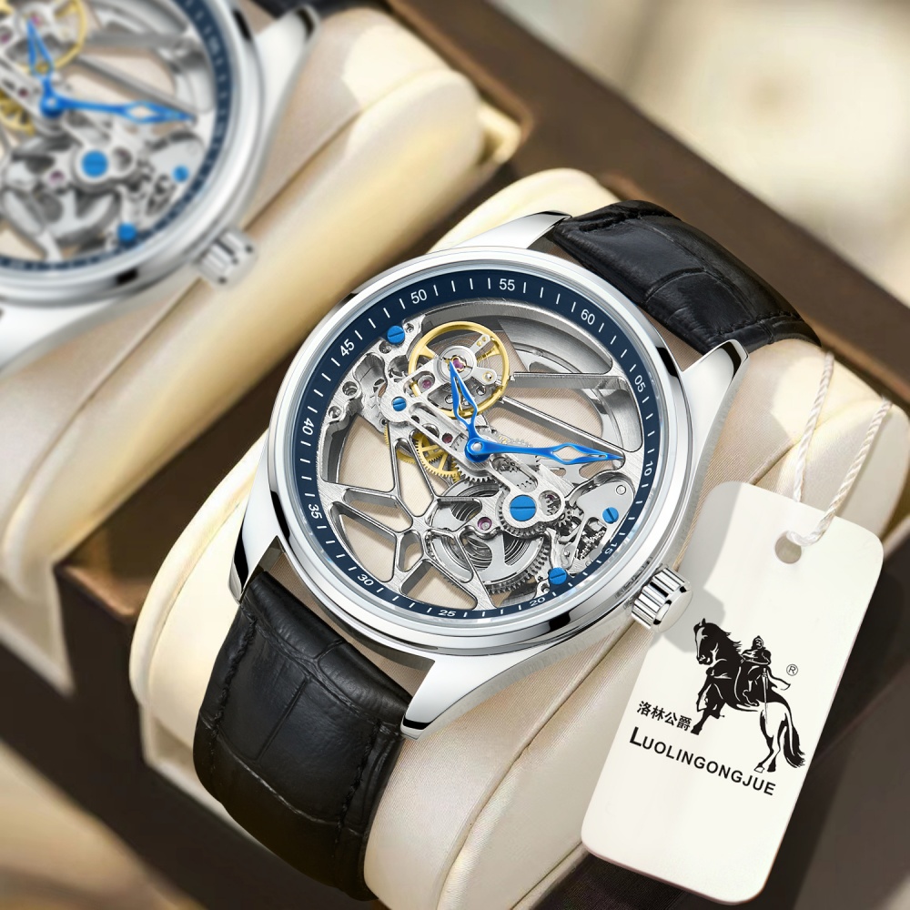 Nuevo reloj genuino hueco de d - Luxury Watch Name Brands reseña y precio