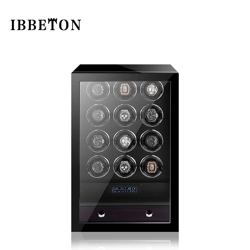 IBBETON-enrollador de reloj de - Luxury Watch Winder Box reseña y precio