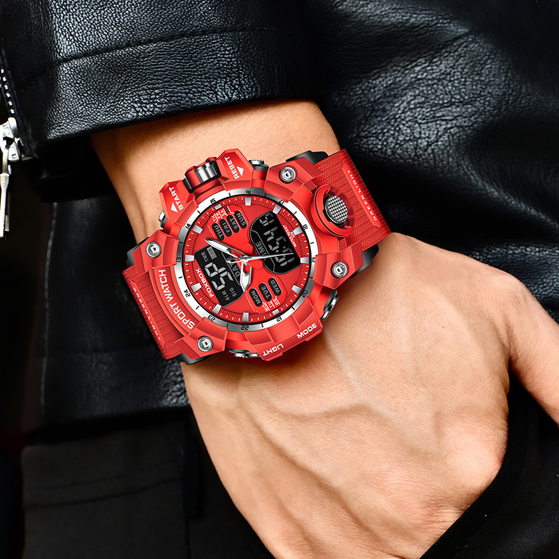 FOXBOX Reloj militar para homb - Luxury Watch Display Case reseña y precio