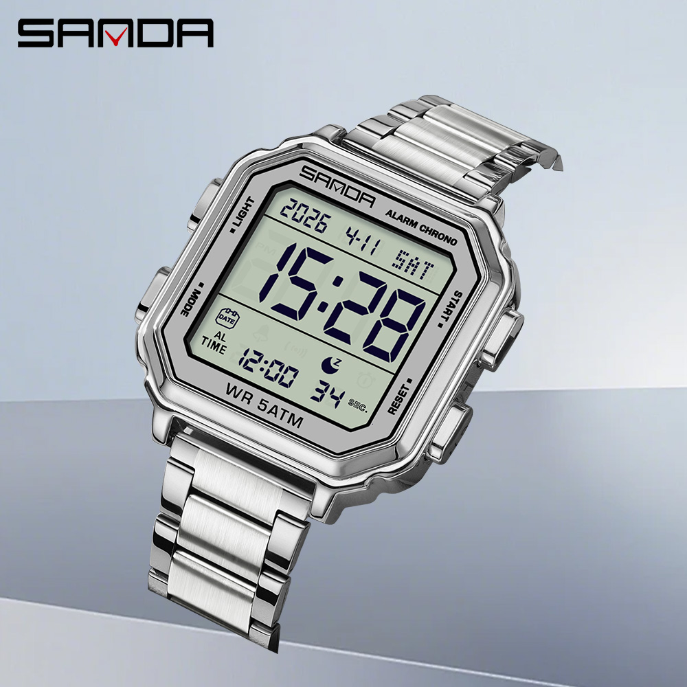 Reloj Electrónico SANDA 6379 d - Luxury Watch Tier reseña y precio