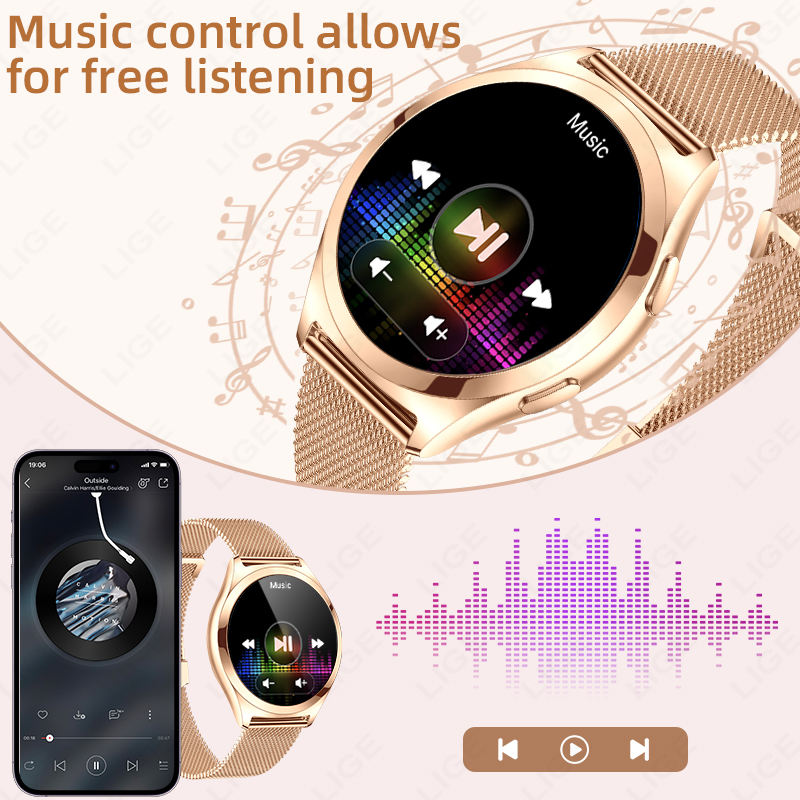 Reloj inteligente LIGE de lujo - Luxury Watch In The World reseña y precio