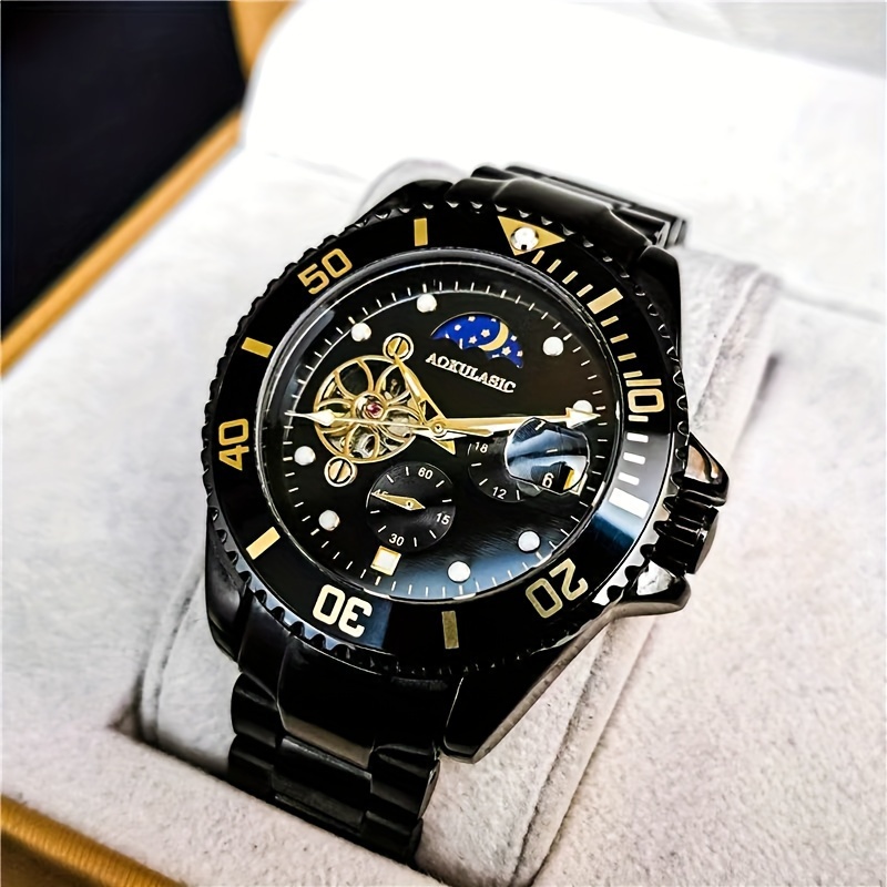 Reloj mecánico automático con  - Luxury Watch Name Brands reseña y precio
