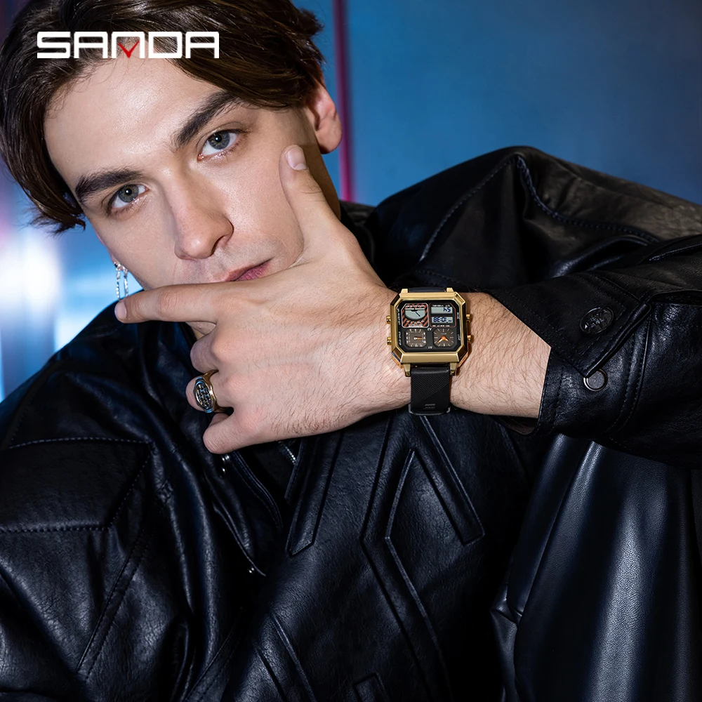 SANDA-reloj electrónico inteli - Luxury Watch Shop reseña y precio