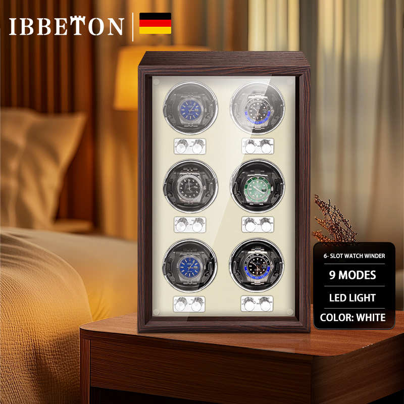 IBBETON Marca de lujo reloj de - Luxury Watch Winder Box reseña y precio
