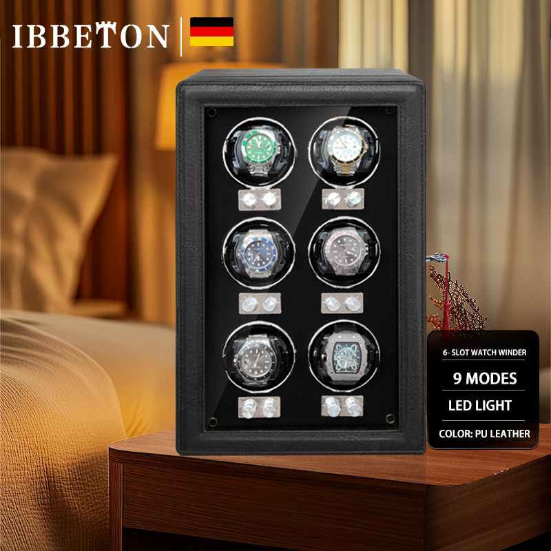 IBBETON Marca de lujo reloj de - Luxury Watch Winder Box reseña y precio
