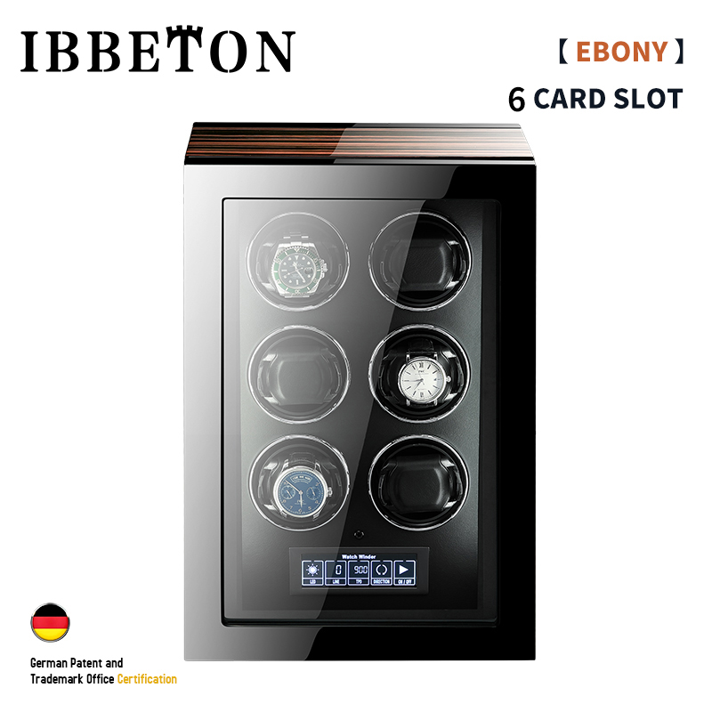 Caja de seguridad automática d - Luxury Watch Winder Box reseña y precio