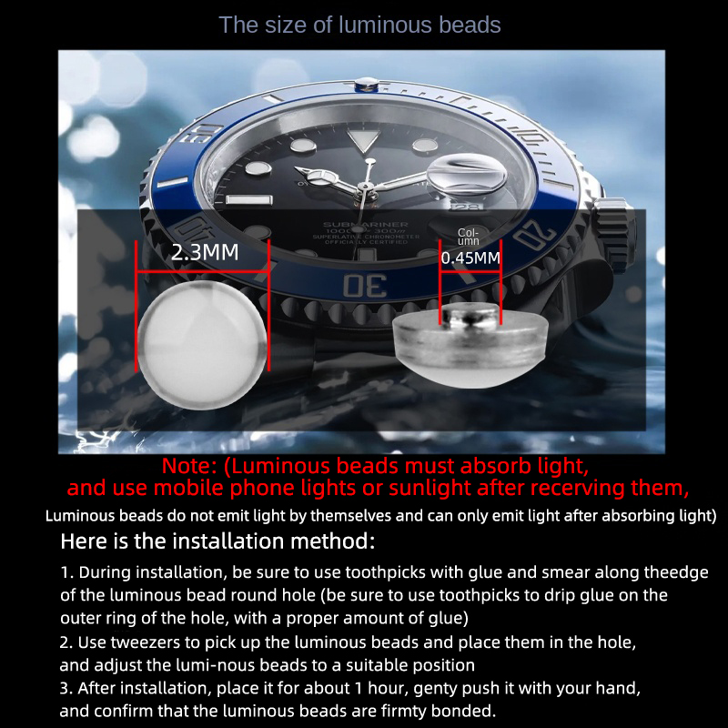 Perlina luminosa para Rolex Su - Rolex Watch Daytona reseña y precio