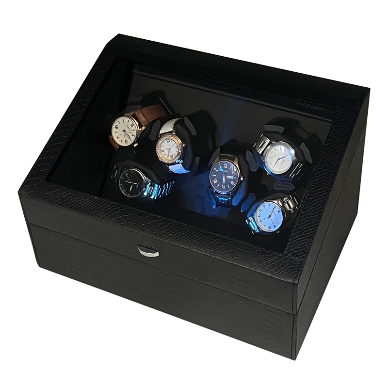 Bobinadora de reloj para caja  - Luxury Watch Winder Box reseña y precio